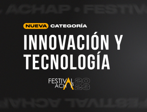 La categoría “Innovación y Tecnología” llega al Festival ACHAP 2023